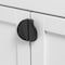 Gliderite Hardware 1-1/2 in. Center to Center Semi Circle Knob Oil Rubbed Bronze 4844-ORB-1 - alternate 3